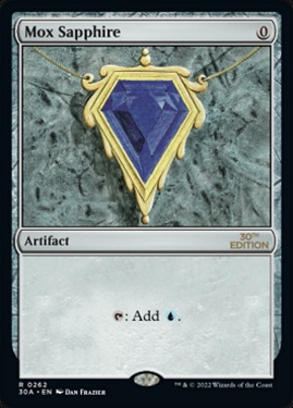 Mox Sapphire 30th Anniversary Edition - Modern Frame
